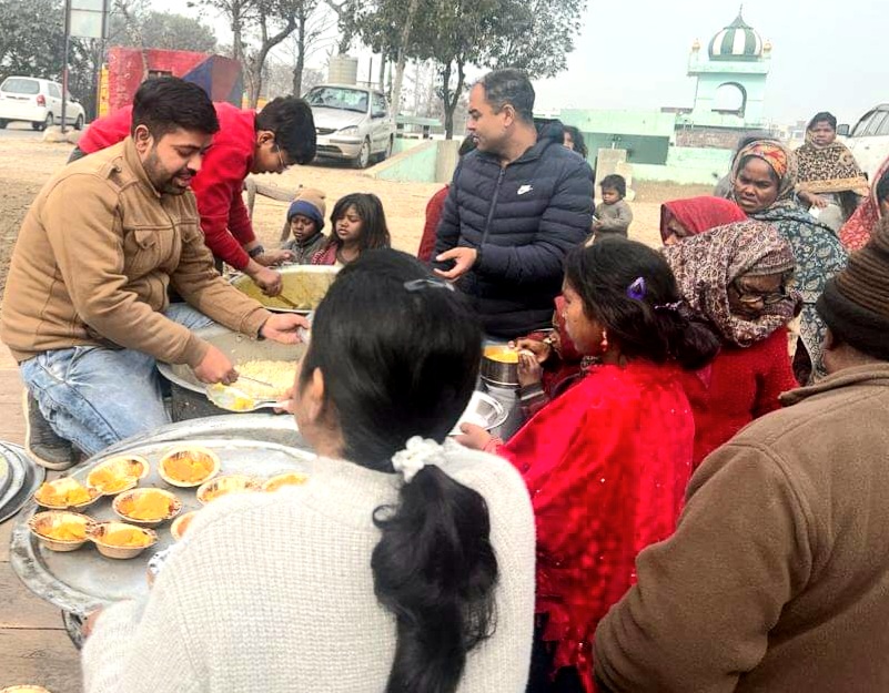 Helping the needy is the service of humanity: Pankaj